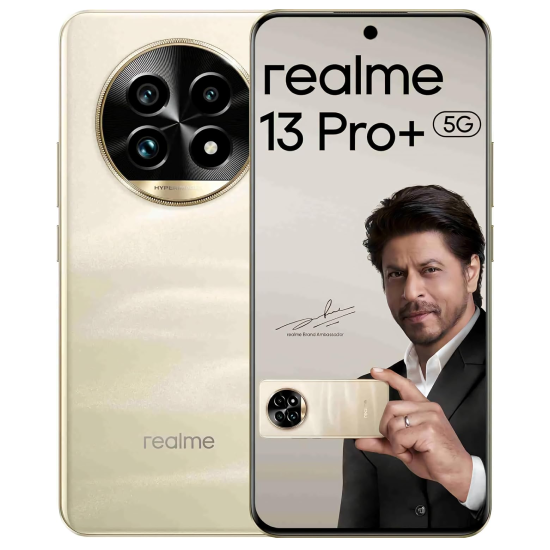realme 13 Pro+ 5G (Monet Gold, 12GB RAM, 256GB Storage)